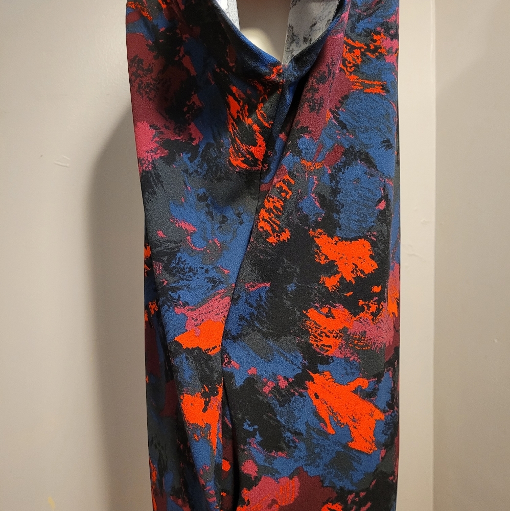 H by Halston coloursplash Tunic dress with pockets - Picture 2 of 6